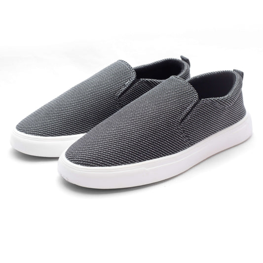 Shuttle Grey Men's Slip-on Canvas Shoe