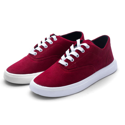 Red Wine Men's Canvas Shoe