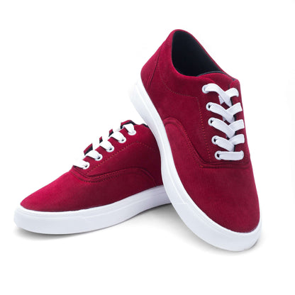 Red Wine Men's Canvas Shoe