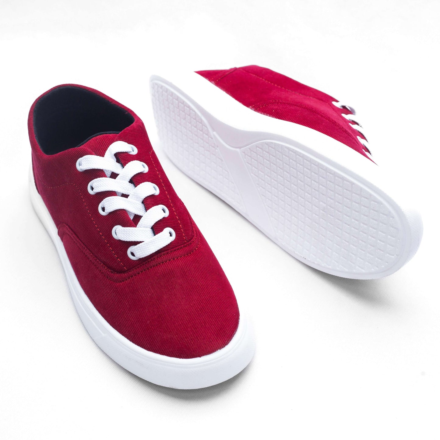 Red Wine Men's Canvas Shoe