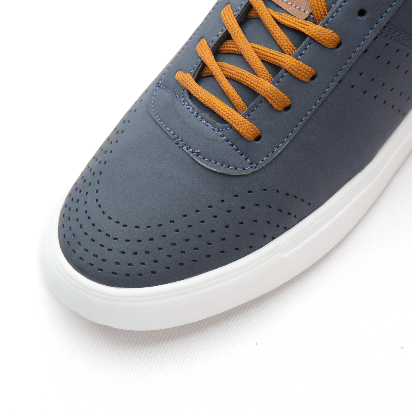 Blue Faux Men’s Sneakers Casual Shoe