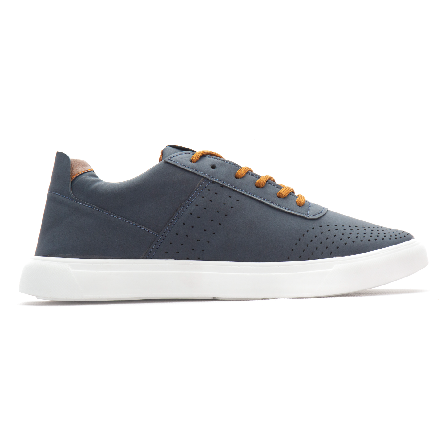 Blue Faux Men’s Sneakers Casual Shoe