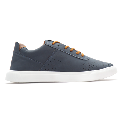 Blue Faux Men’s Sneakers Casual Shoe