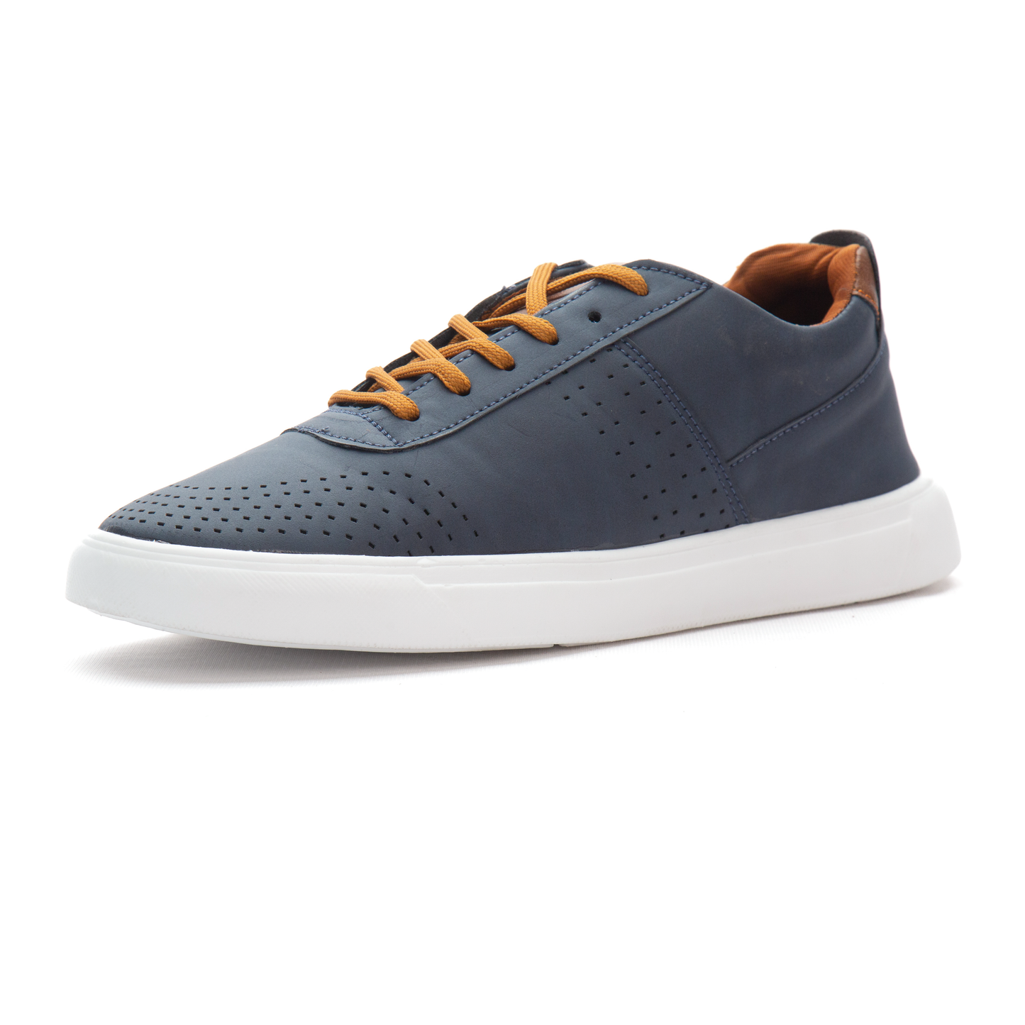 Blue Faux Men’s Sneakers Casual Shoe