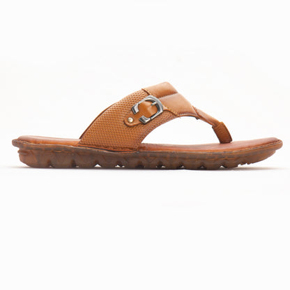 Brown Crisscross Men’s Leather Sandal