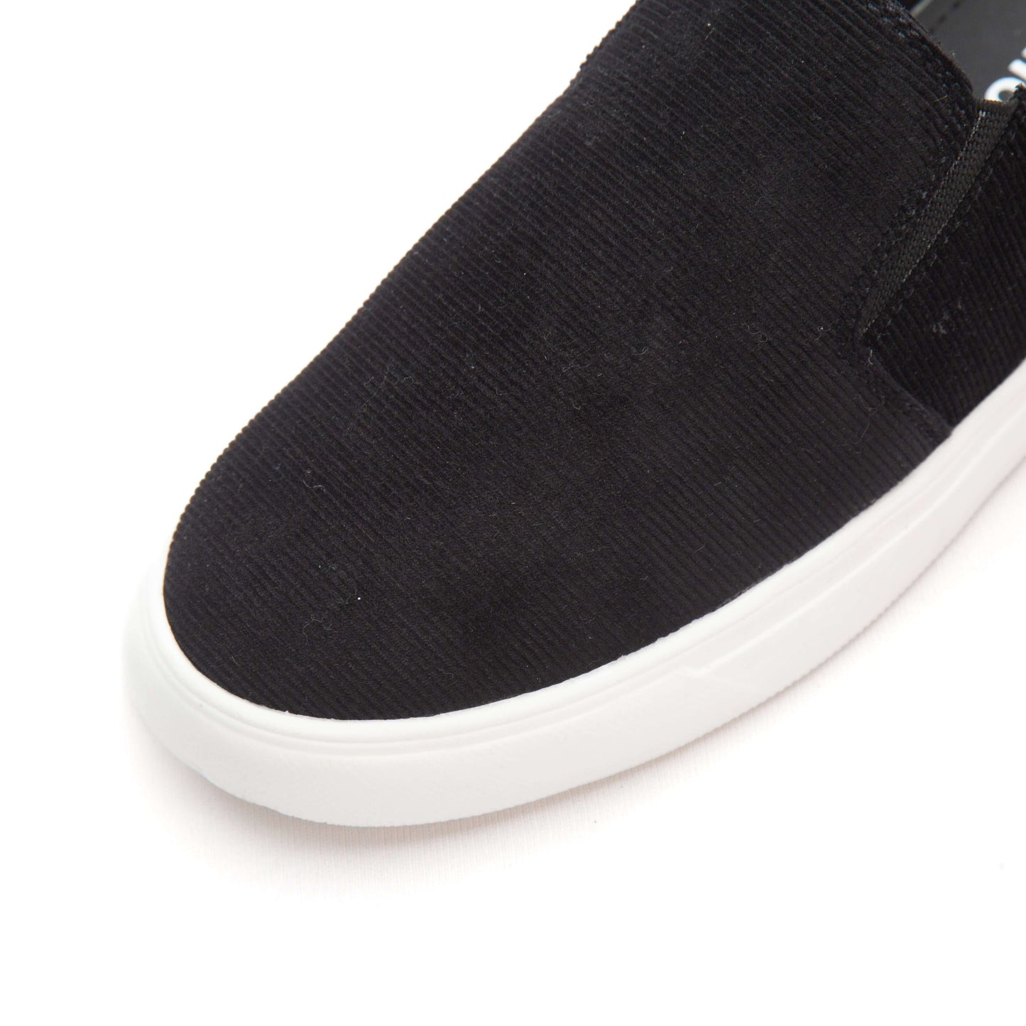 Pure Black Men's Canvas Half Shoe