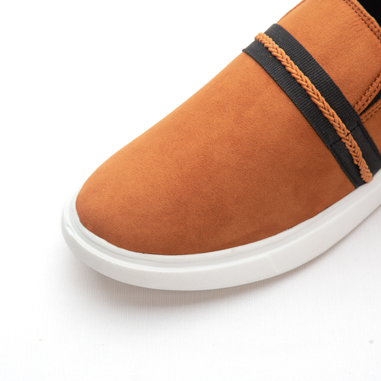 Suede Mustard Men's Slip-on Canvas Shoe