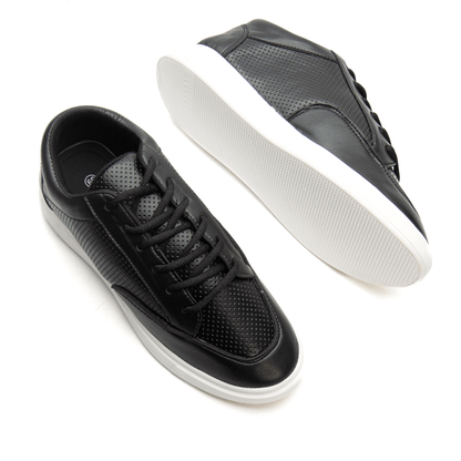 Black Steppers Men’s Sneakers Casual Shoe