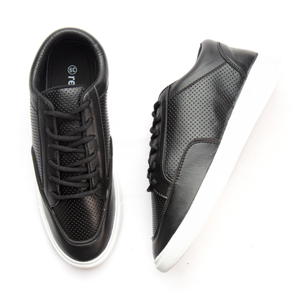 Black Steppers Men’s Sneakers Casual Shoe