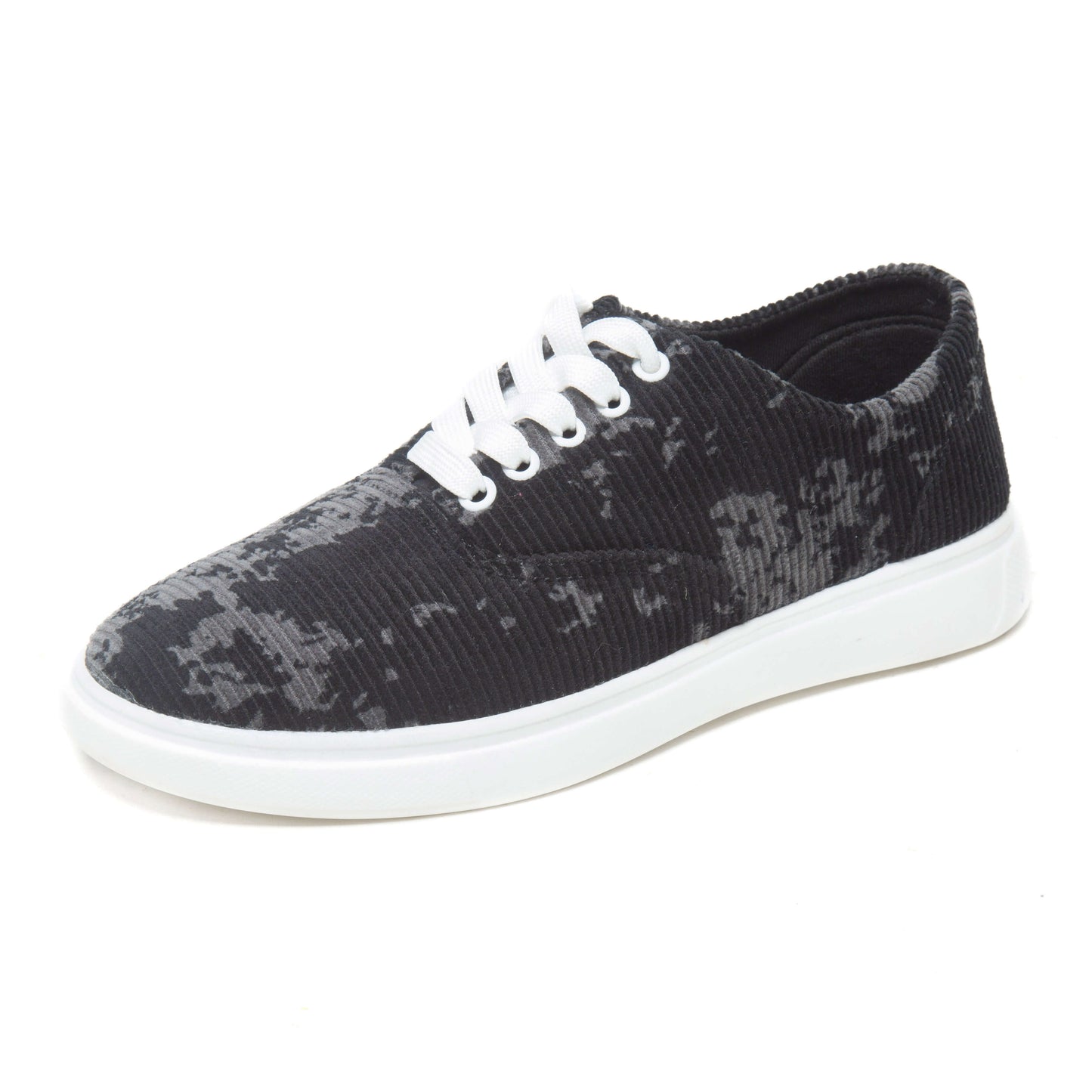 Black Camo Men's Canvas Shoe